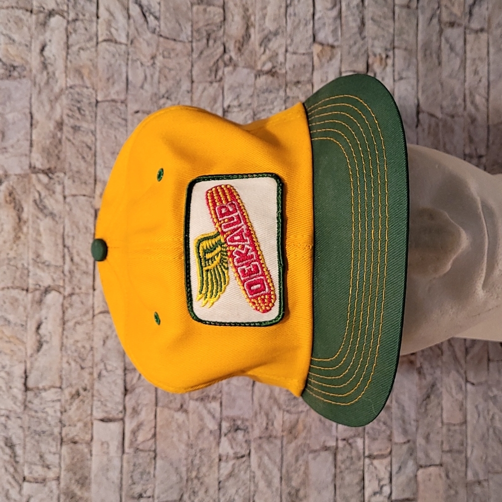 Vintage K-Brand Dekalb Farm Seed Snapback Hat